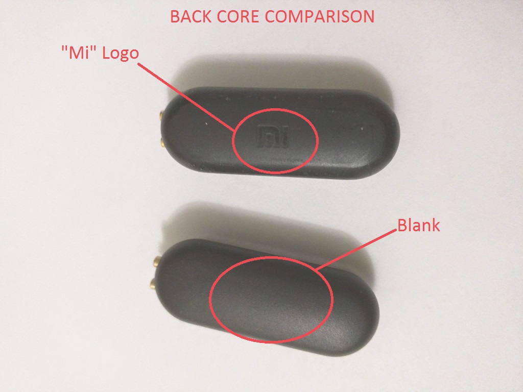 So sánh Mi Band hàng thật và giả So sánh Mi Band hàng thật và giả