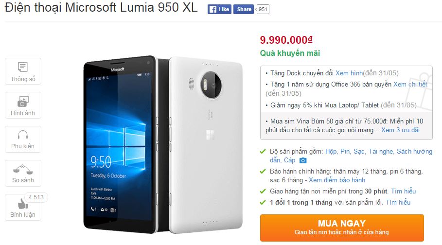 Lumia 950 XL