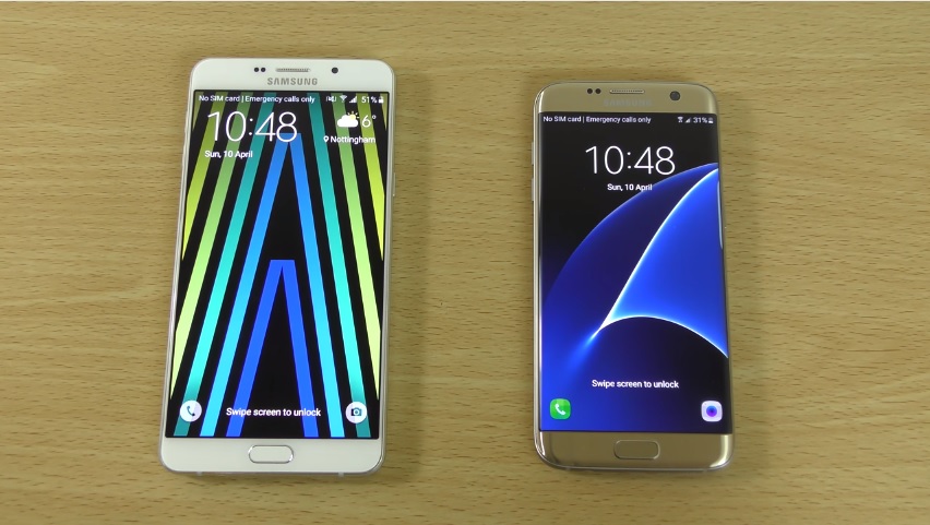 Galaxy A9 vs Galaxy S7 Edge Galaxy A9 vs Galaxy S7 Edge