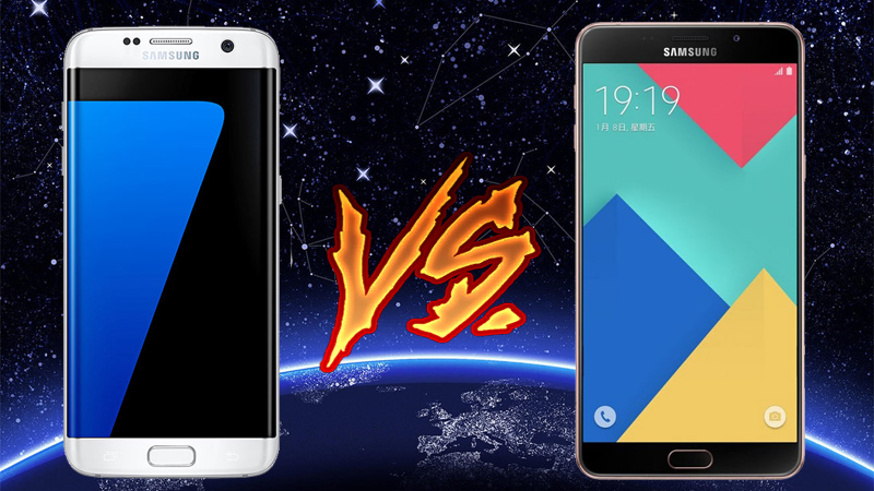Galaxy A9 vs Galaxy S7 Edge Galaxy A9 vs Galaxy S7 Edge