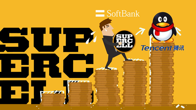 Tencent sẽ thông qua Softbank mua cổ phần Supercell