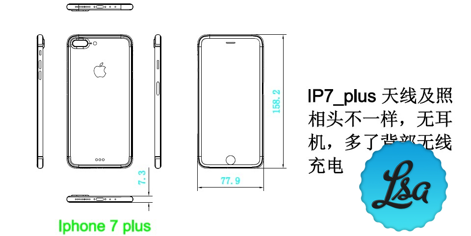 iPhone 7 Plus với màn hình tràn cạnh