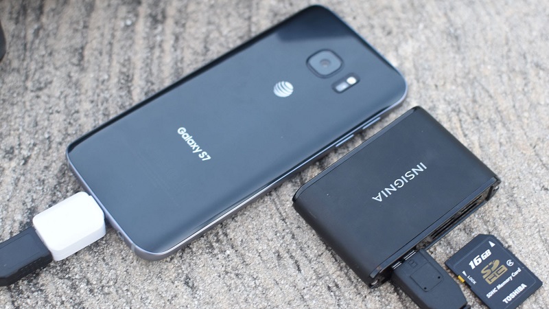 Samsung Galaxy S7 kết nối cáp USB OTG