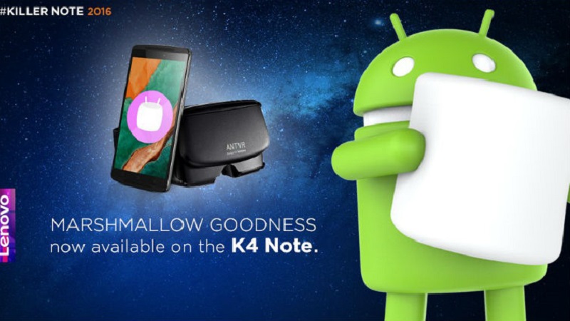 Lenovo A7010 (K4 Note) được cập nhật Android 6.0 Lenovo A7010 (K4 Note) được cập nhật Android 6.0