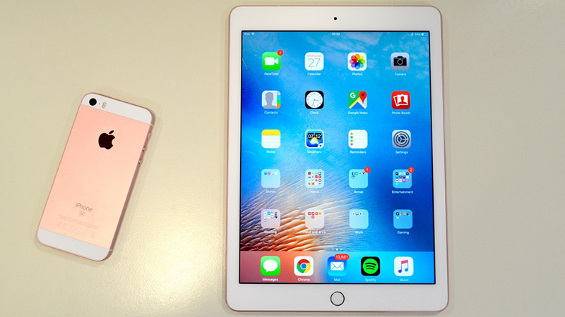 iPadPro Apple phát hành iOS 9.3.2 mới, đã sửa lỗi trên iPad Pro 9.7