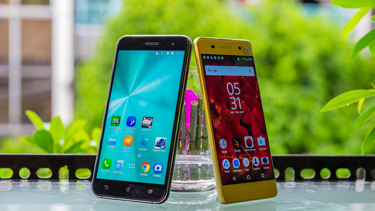 Zenfone 3 - Xperia XA Zenfone 3 - Xperia XA