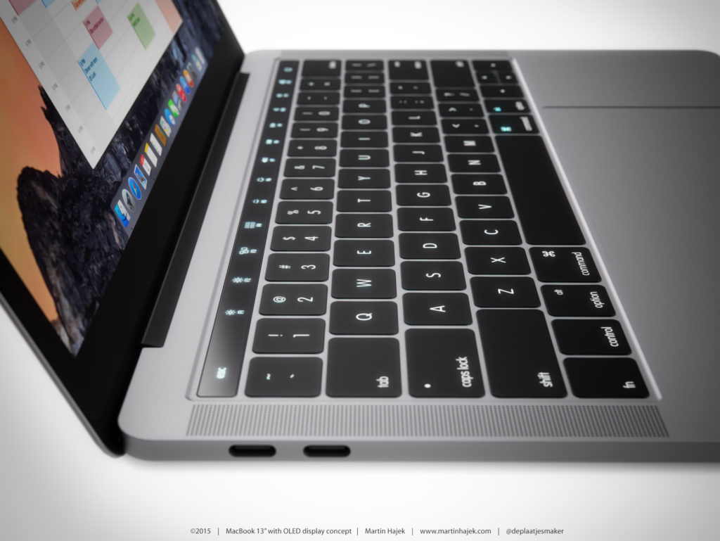 macbookpro_3 Macbook Pro lột xác với màn hình phụ OLED, có thể cảm ứng