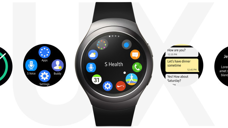 Mẫu đồng hồ thông minh Samsung Gear S2