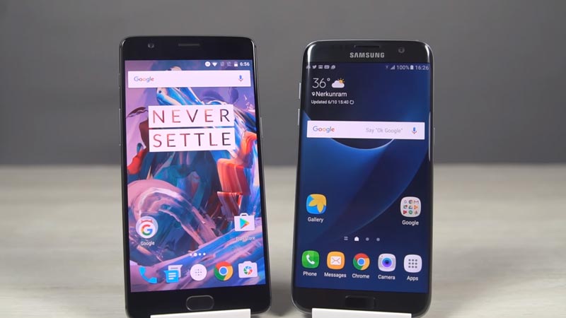 OnePlus 3 and Galaxy S7