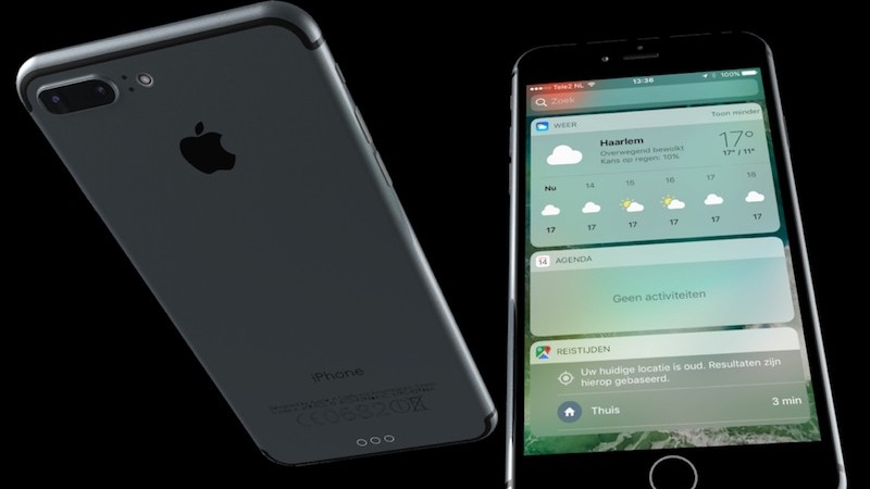 Đây là iPhone 7 Plus chạy iOS 10?