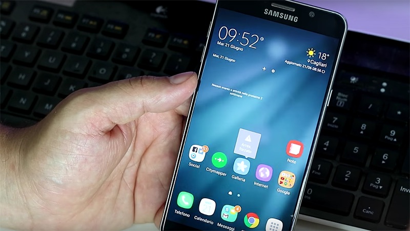 Lộ diện mặt trước của Galaxy Note 7