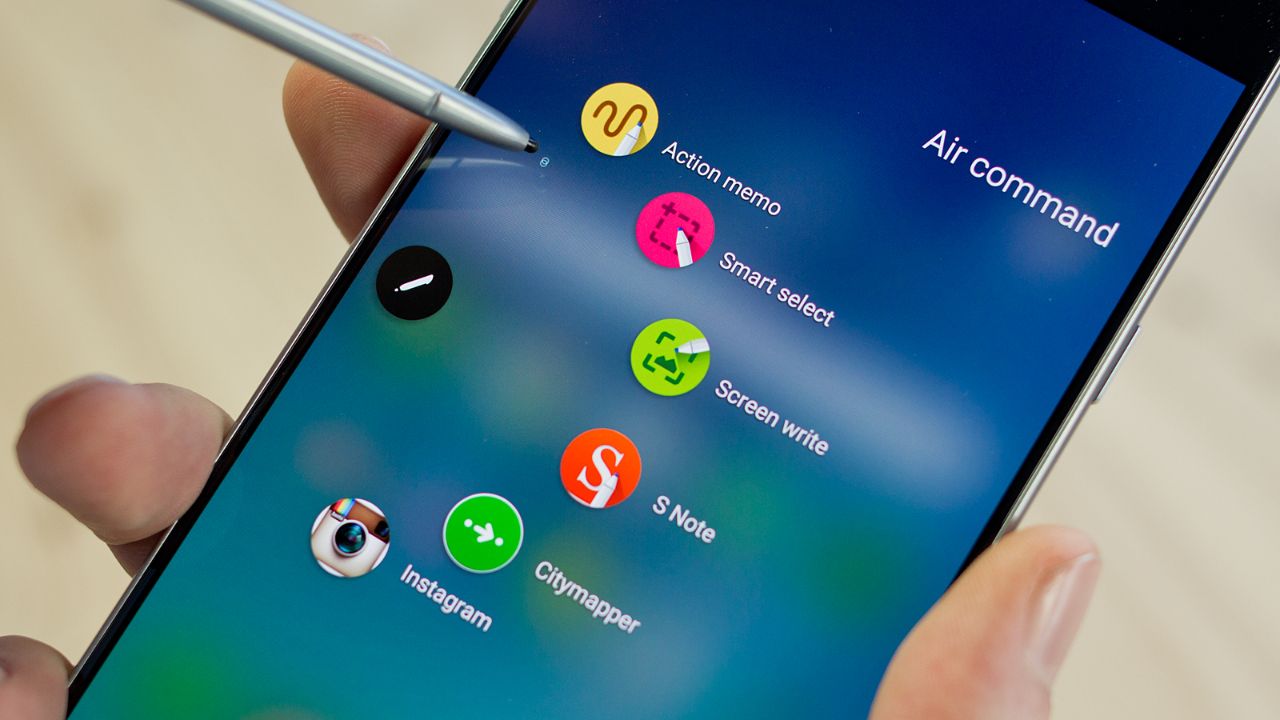 Bút Spen và tính năng trên Note 7