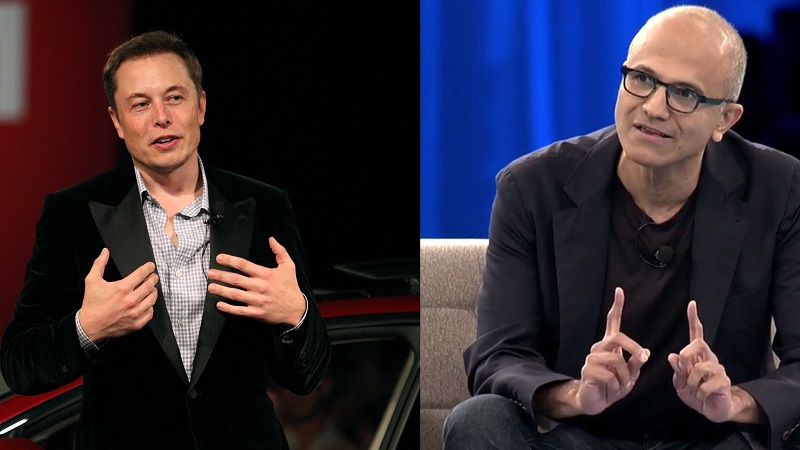 Tỷ phú Elon Musk và CEO Microsoft, ai được đánh giá tích cực hơn?