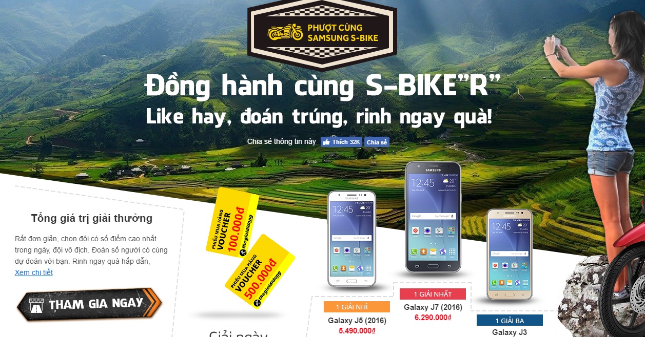 Đồng hành cùng S-Bike 