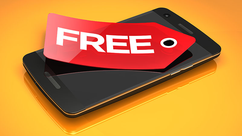 Smartphone cho không miễn phí Smartphone cho không miễn phí