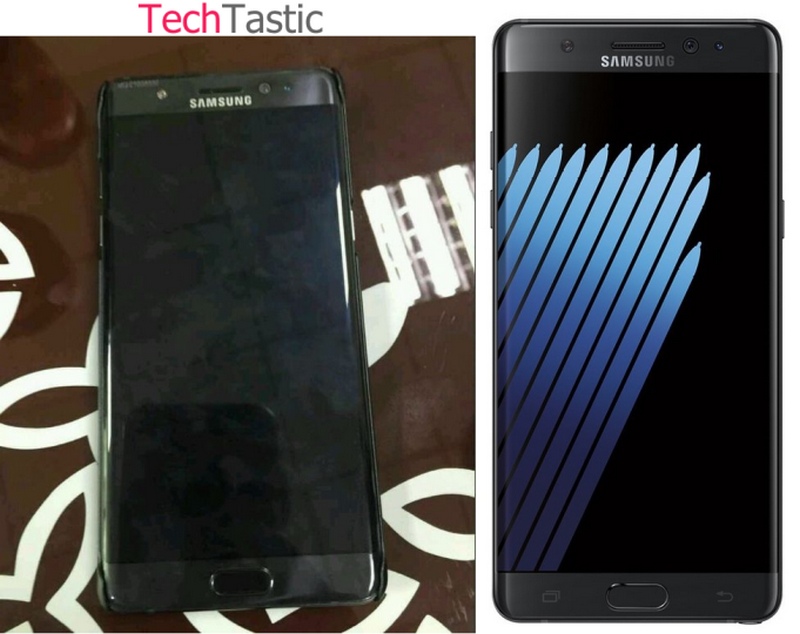 Galaxy Note 7 lần đầu tiên lộ ảnh thực tế Galaxy Note 7 lần đầu tiên lộ ảnh thực tế