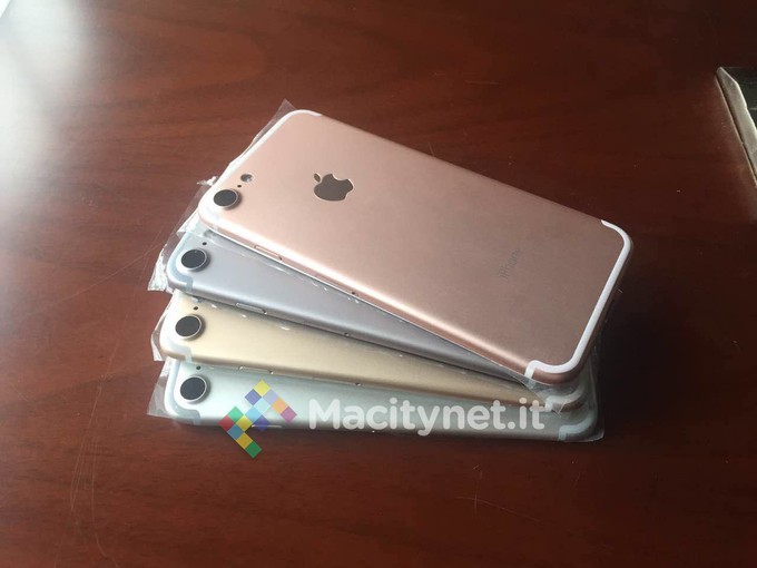 iPhone 7 lộ ảnh thực tế mới với 4 màu sắc khác nhau iPhone 7 lộ ảnh thực tế mới với 4 màu sắc khác nhau