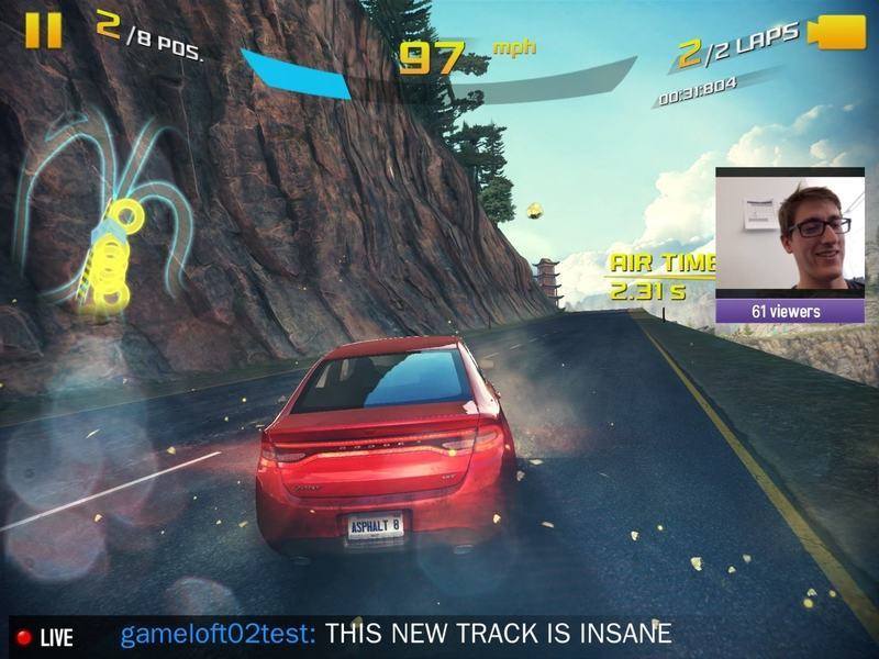 Asphalt 8 Live Streaming