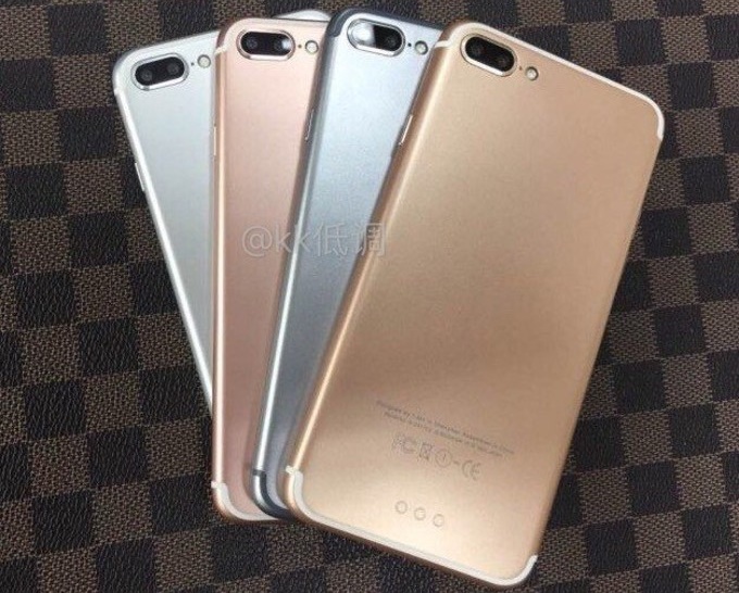 iPhone 7 Plus cùng lúc xuất hiện với 4 màu khác nhau iPhone 7 Plus cùng lúc xuất hiện với 4 màu khác nhau