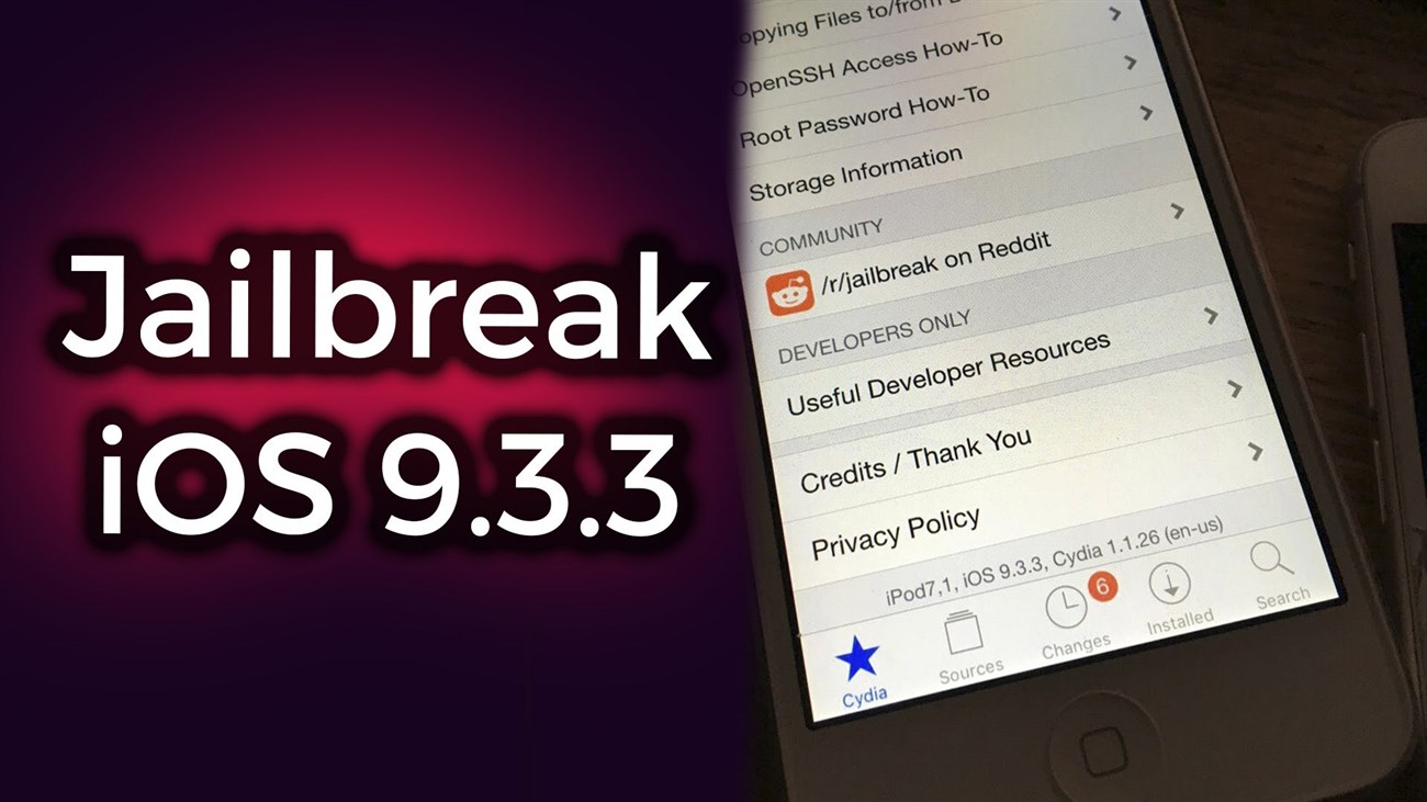 Đã có bản jailbreak cho iOS 9.2 - 9.3.3 Đã có bản jailbreak cho iOS 9.2 - 9.3.3
