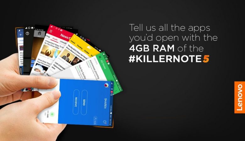 Lenovo K5 Note sẽ có phiên bản RAM 4 GB