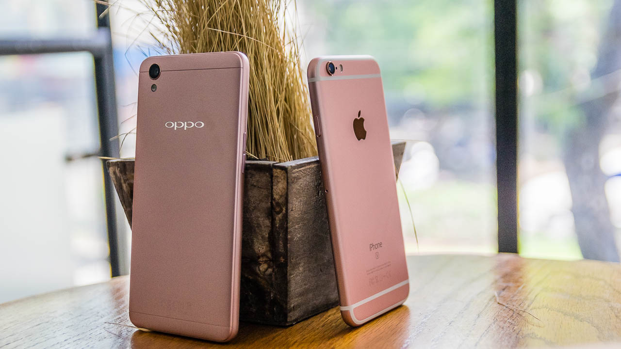 Oppo A37 và iPhone 6s Oppo A37 và iPhone 6s