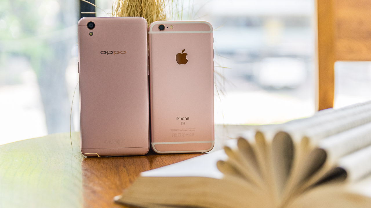 Oppo A37 và iPhone 6s Oppo A37 và iPhone 6s