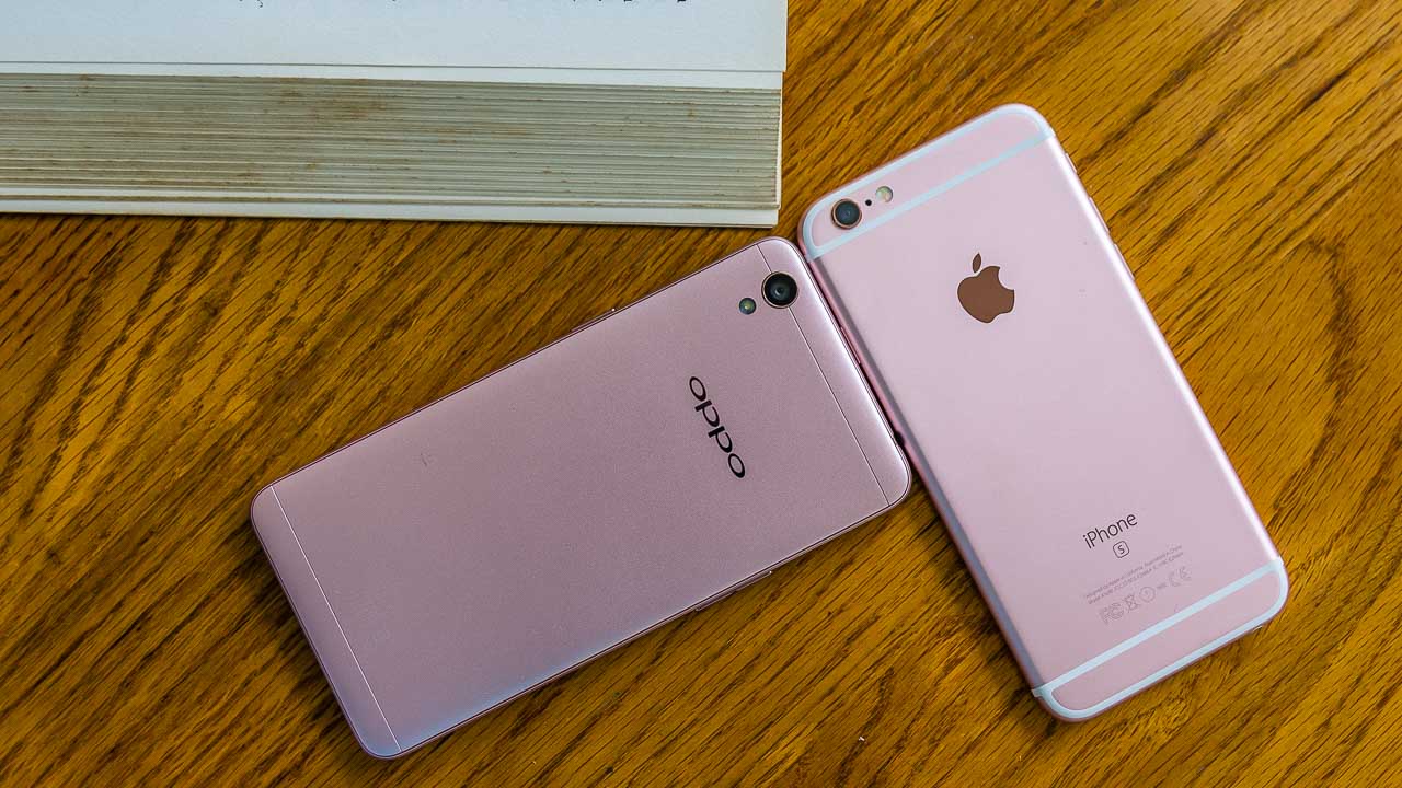 Oppo A37 và iPhone 6s Oppo A37 và iPhone 6s