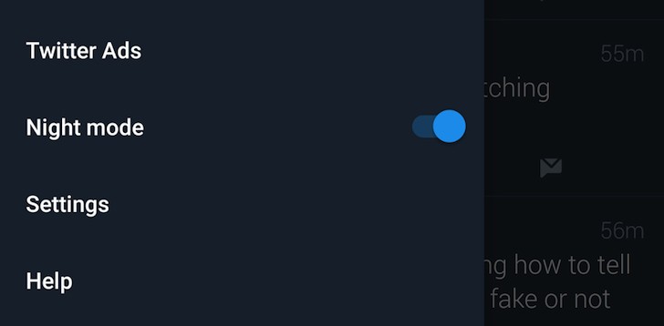 Twitter chính thức tích hợp tính năng Night Mode cho Android Twitter chính thức tích hợp tính năng Night Mode cho Android