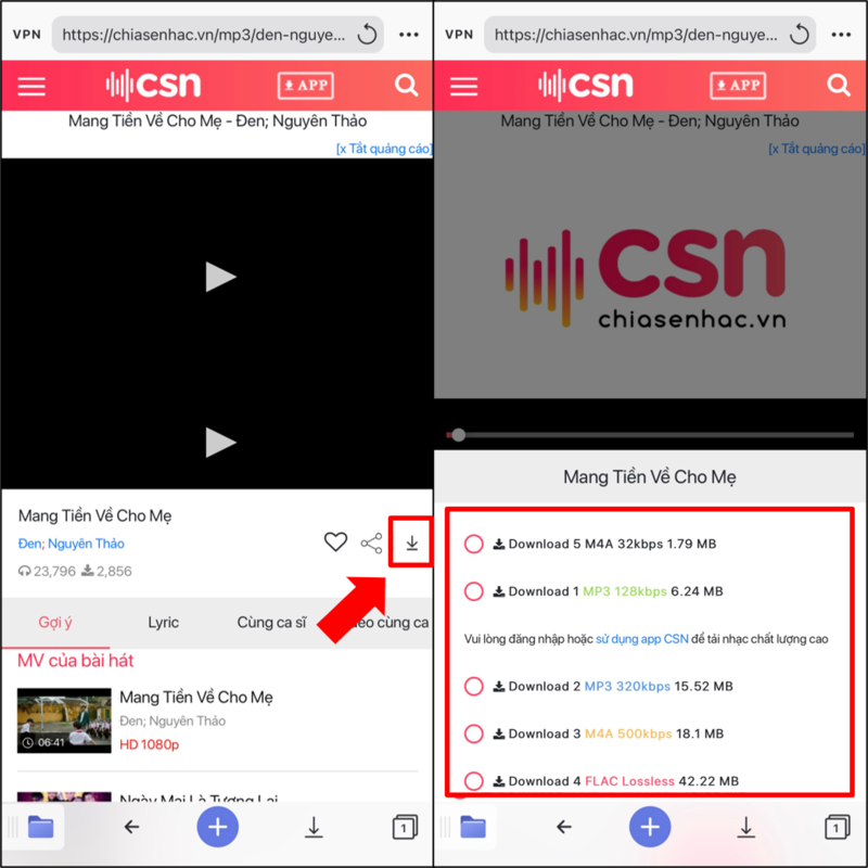 tải nhạc chất lượng cao trên iPhone tải nhạc chất lượng cao trên iPhone