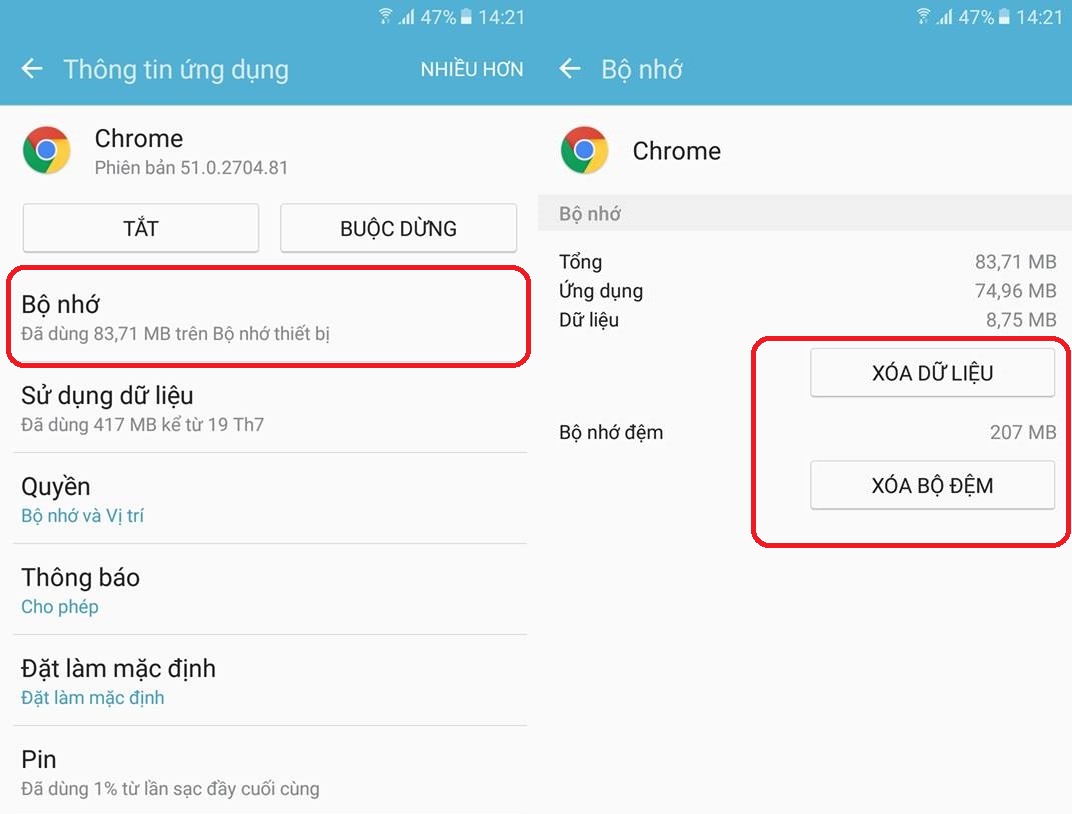 android nhiễm virus