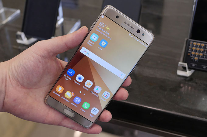 Galaxy Note 7 là smartphone đầu tiên trang bị kính Gorilla Glass 5 Galaxy Note 7 là smartphone đầu tiên trang bị kính Gorilla Glass 5
