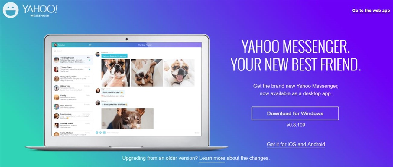 Giao diện Yahoo Messenger mới Giao diện Yahoo Messenger mới