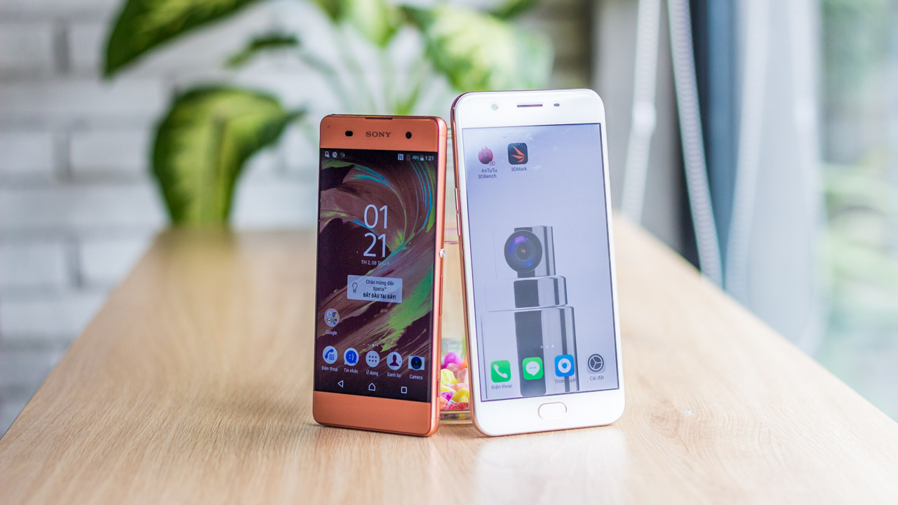 Xperia XA - OPPO F1s Xperia XA - OPPO F1s