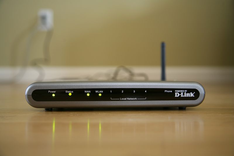 Không đặt Router dưới nền nhà