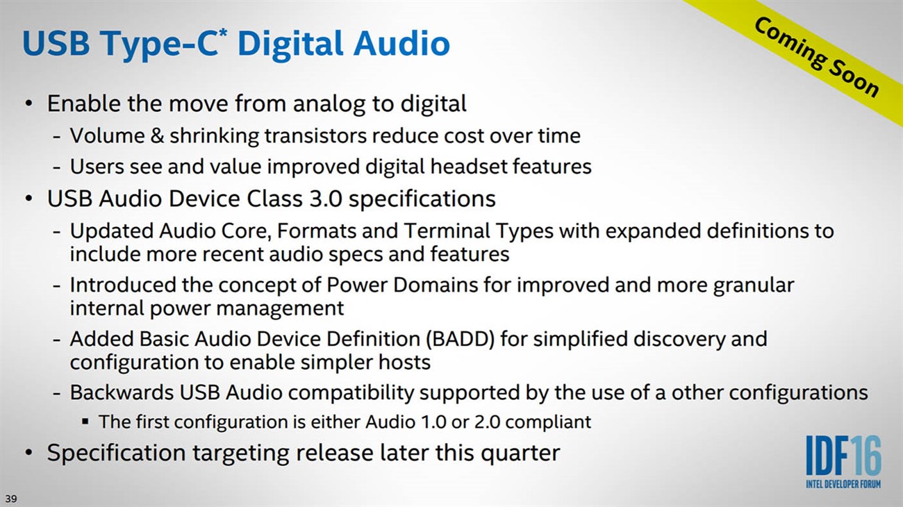 USB Type-C Digital Audio