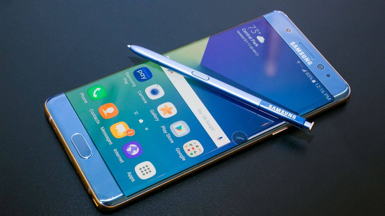 Hàng hiếm Galaxy Note 7 màu xanh san hô xuất hiện tại VN