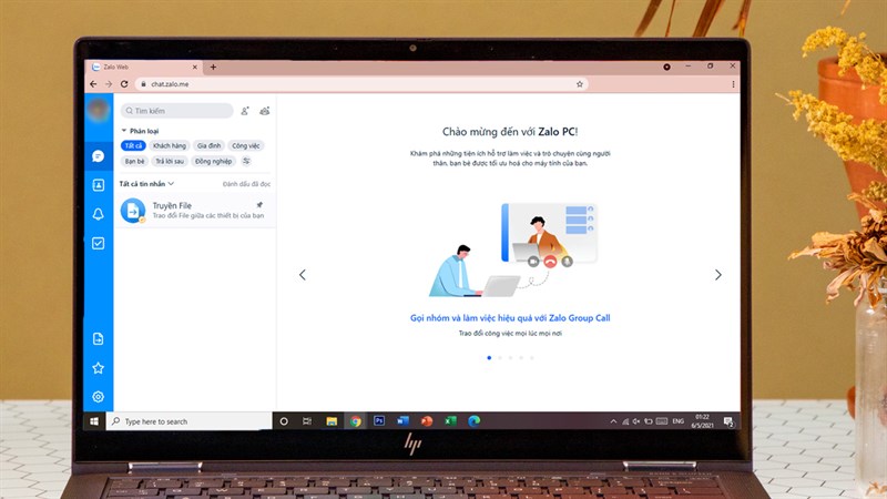 Chức năng Zalo trên máy tính