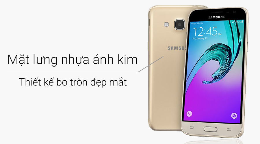 Có thể tháo rời nắp lưng Samsung Galaxy J3 LTE