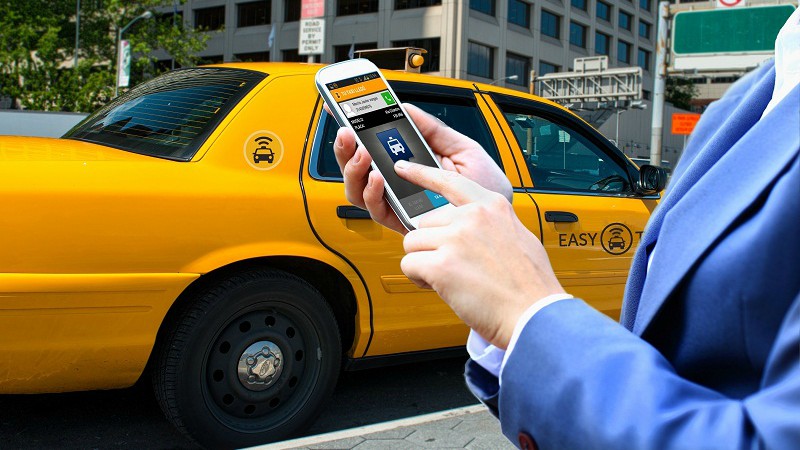 Smartphone Taxi a