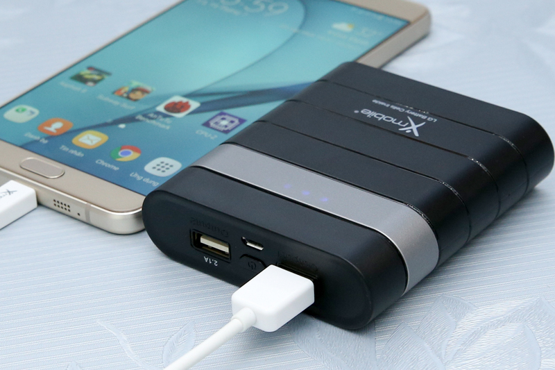 Pin sạc dự phòng 12000 mAh Xmobile Y304 Pin sạc dự phòng 12000 mAh Xmobile Y304