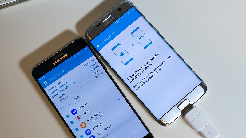 Samsung Smart Switch giúp người dùng chuyển dữ liệu từ Windows Phone qua Galaxy