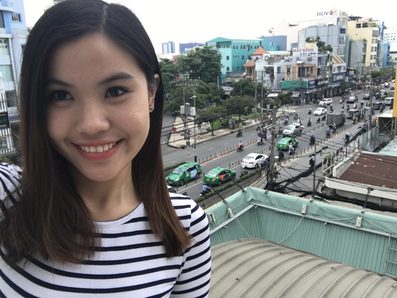 Hình ảnh selfie chụp từ camera 7MP của iPhone 7 Plus