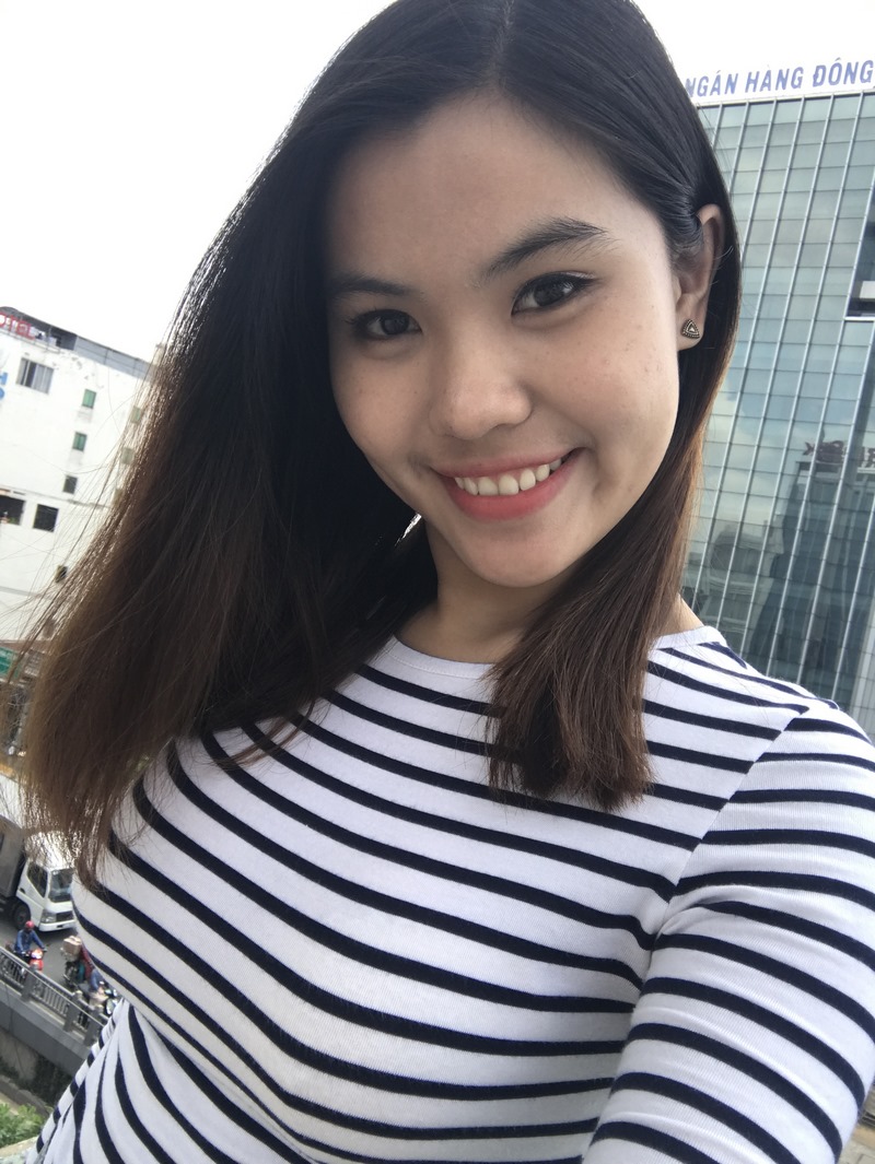 Hình ảnh selfie chụp từ camera 7MP của iPhone 7 Plus