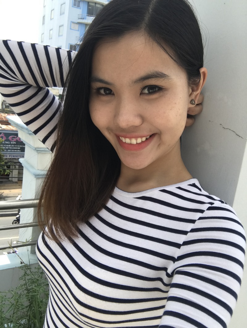 Hình ảnh selfie chụp từ camera 7MP của iPhone 7 Plus