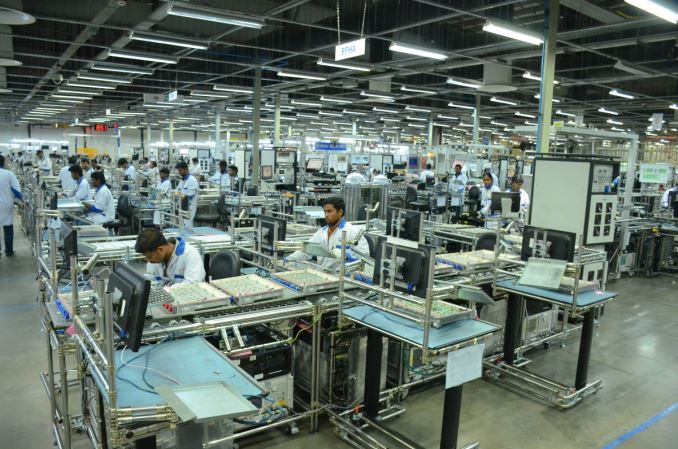 Một nhà máy Nokia tại Trung Quốc