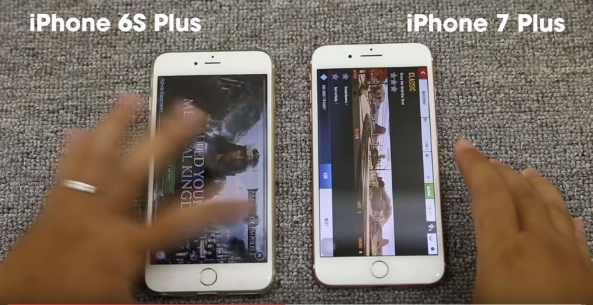 So sánh hiệu năng xử lý ứng dụng, game giữa iPhone 7 Plus và iPhone 6s Plus So sánh hiệu năng xử lý ứng dụng, game giữa iPhone 7 Plus và iPhone 6s Plus