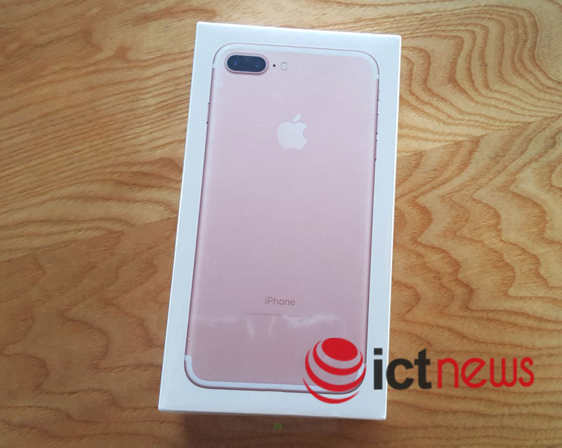 Mở hộp iPhone 7 Plus lock đầu tiên tại VN, giá 19 triệu đồng