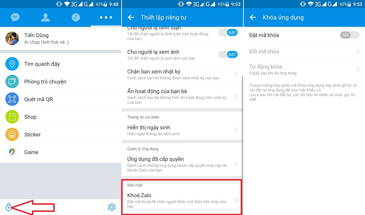 Mẹo hay Zalo