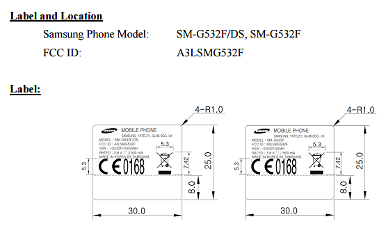 Galaxy Grand Prime 2016 có mặt tại FCC Galaxy Grand Prime 2016 có mặt tại FCC